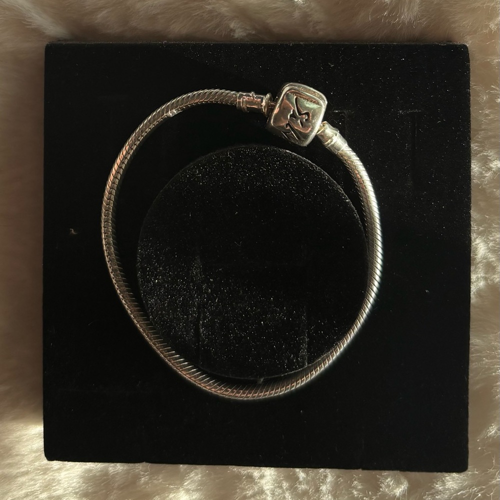 Silverado Sterling Silver Charm Bracelet 925 Sterling Silver (fits Pandora)